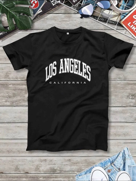 Black Men’s T Shirt LA